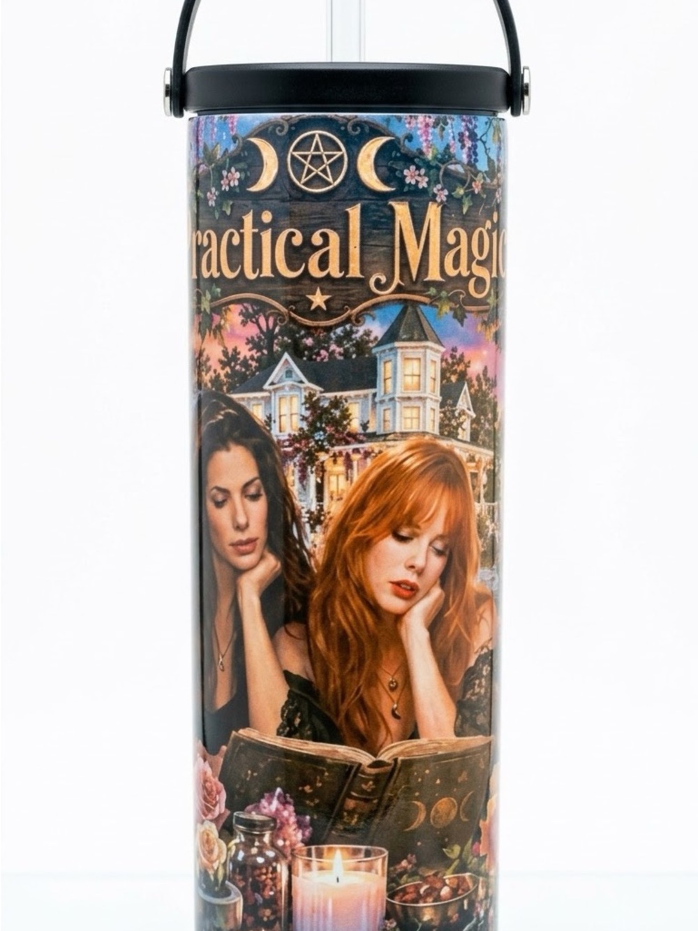 Practical Magic cup tumbler , NEW!